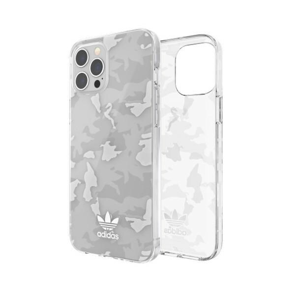 Adidas OR SnapCase Camo Case for iPhone 12 Pro Max - läpinäkyvä