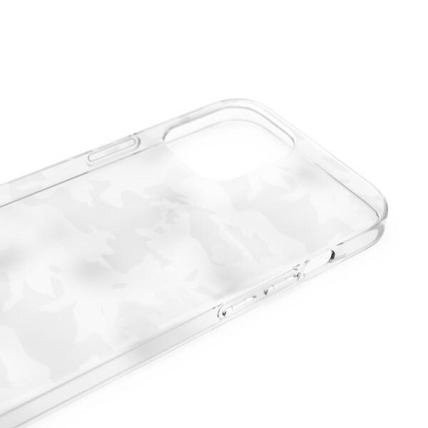 Adidas OR SnapCase Camo Case for iPhone 12 Pro Max - läpinäkyvä