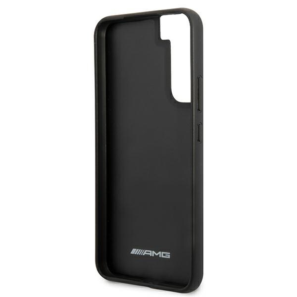 AMG Carbon Stripe&Embossed Kotelo Samsung Galaxy S22+ - musta