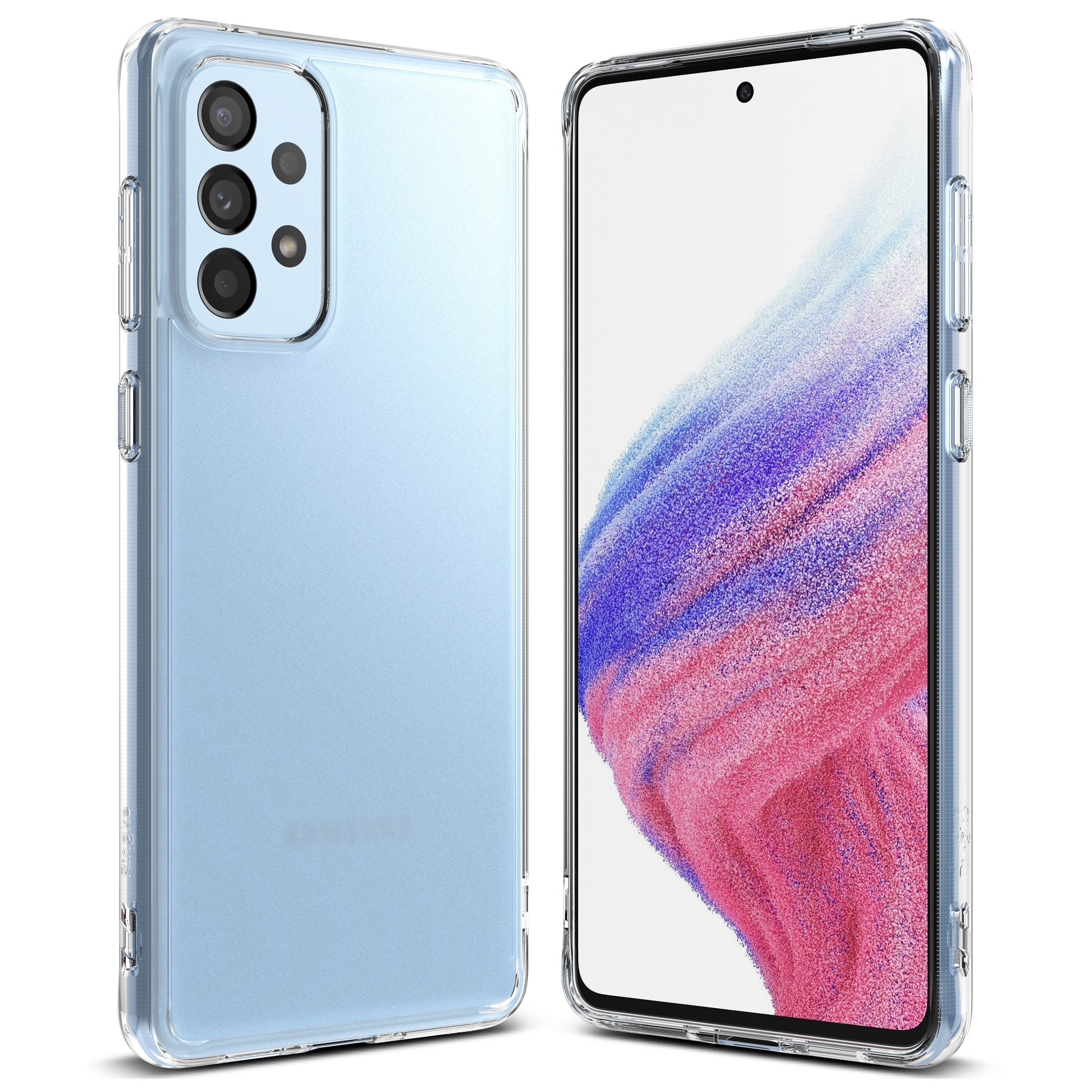 Ringke Fusion Fusion Matte tpu kotelo läpikuultava Samsung Galaxy A73 geeli kehys