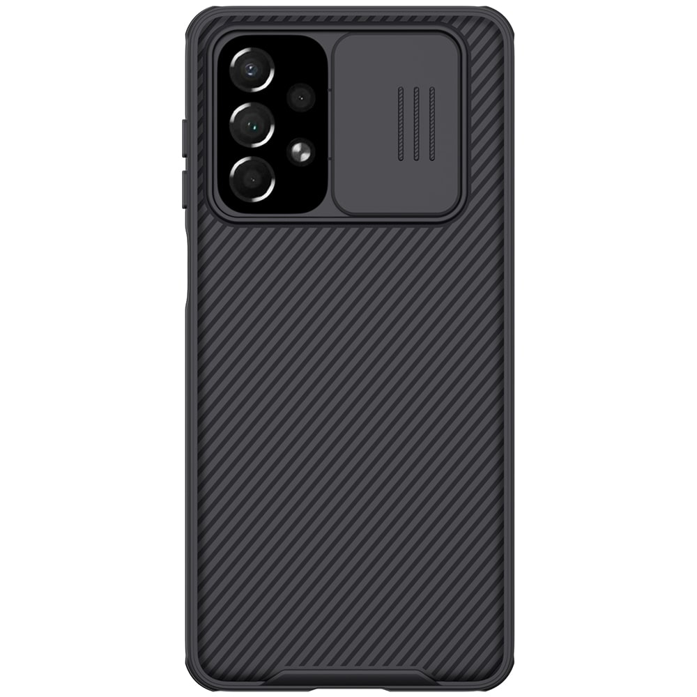 Nillkin CamShield Pro Case panssaroitu kotelo kansi kameran suojus Samsung Galaxy A73 Musta