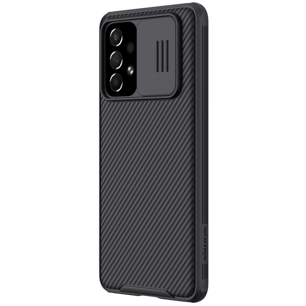Nillkin CamShield Pro Case panssaroitu kotelo kansi kameran suojus Samsung Galaxy A73 Musta
