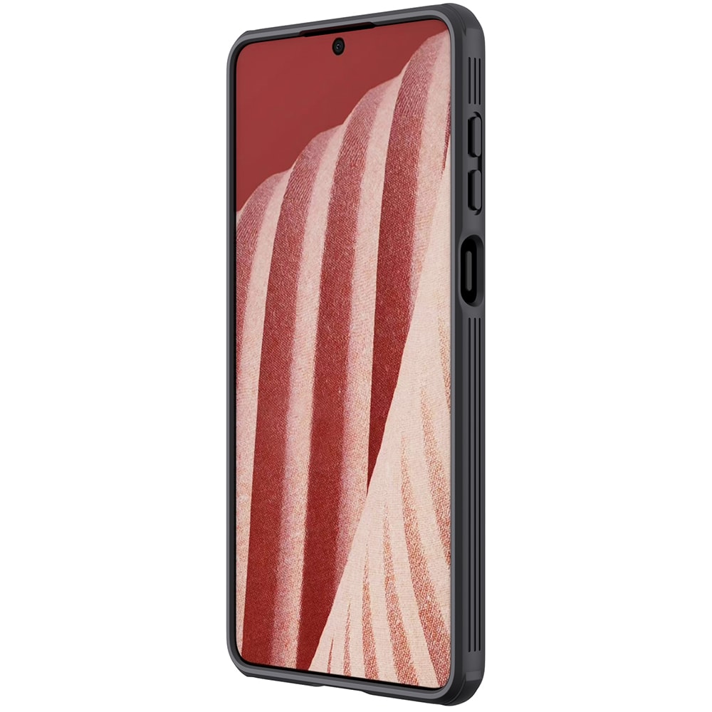 Nillkin CamShield Pro Case panssaroitu kotelo kansi kameran suojus Samsung Galaxy A73 Musta
