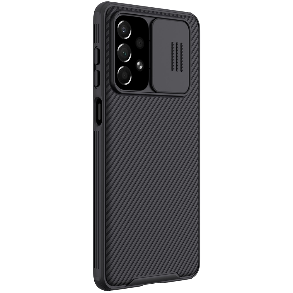 Nillkin CamShield Pro Case panssaroitu kotelo kansi kameran suojus Samsung Galaxy A73 Musta