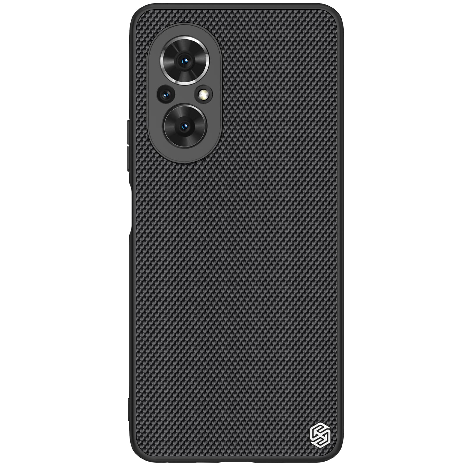 Nillkin Textured Case kestävä vahvistettu kotelo geelirunko ja nylon takaisin Honor 50 SE musta