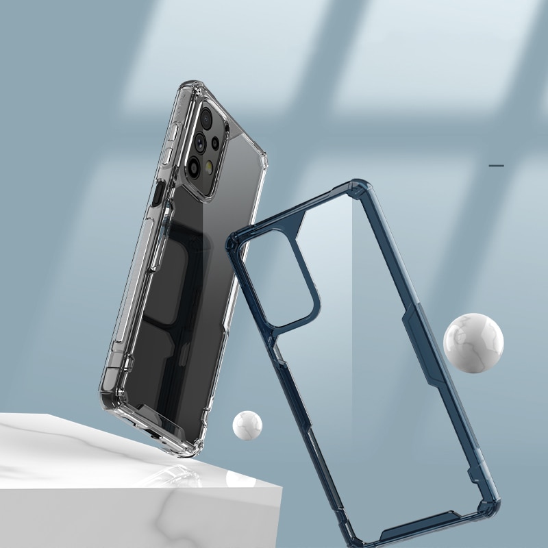 Nillkin Nature Pro tapauksessa Samsung Galaxy A73 panssaroitu kansi läpinäkyvä kansi