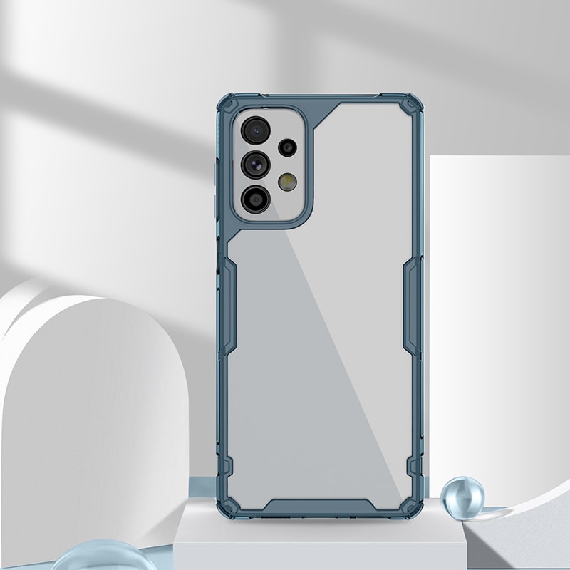 Nillkin Nature Pro tapauksessa Samsung Galaxy A73 panssaroitu kansi läpinäkyvä kansi