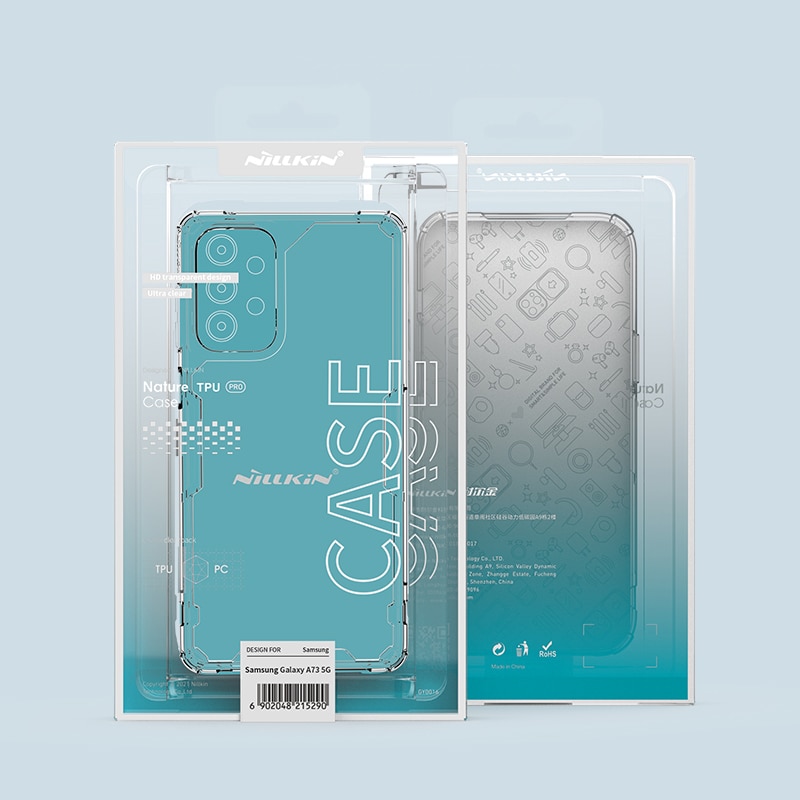 Nillkin Nature Pro tapauksessa Samsung Galaxy A73 panssaroitu kansi läpinäkyvä kansi