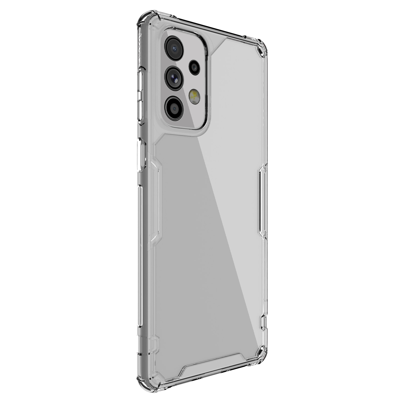 Nillkin Nature Pro tapauksessa Samsung Galaxy A73 panssaroitu kansi läpinäkyvä kansi