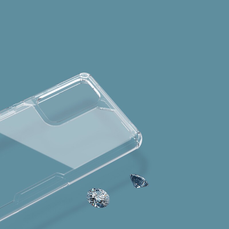 Nillkin Nature Pro tapauksessa Samsung Galaxy A73 panssaroitu kansi läpinäkyvä kansi