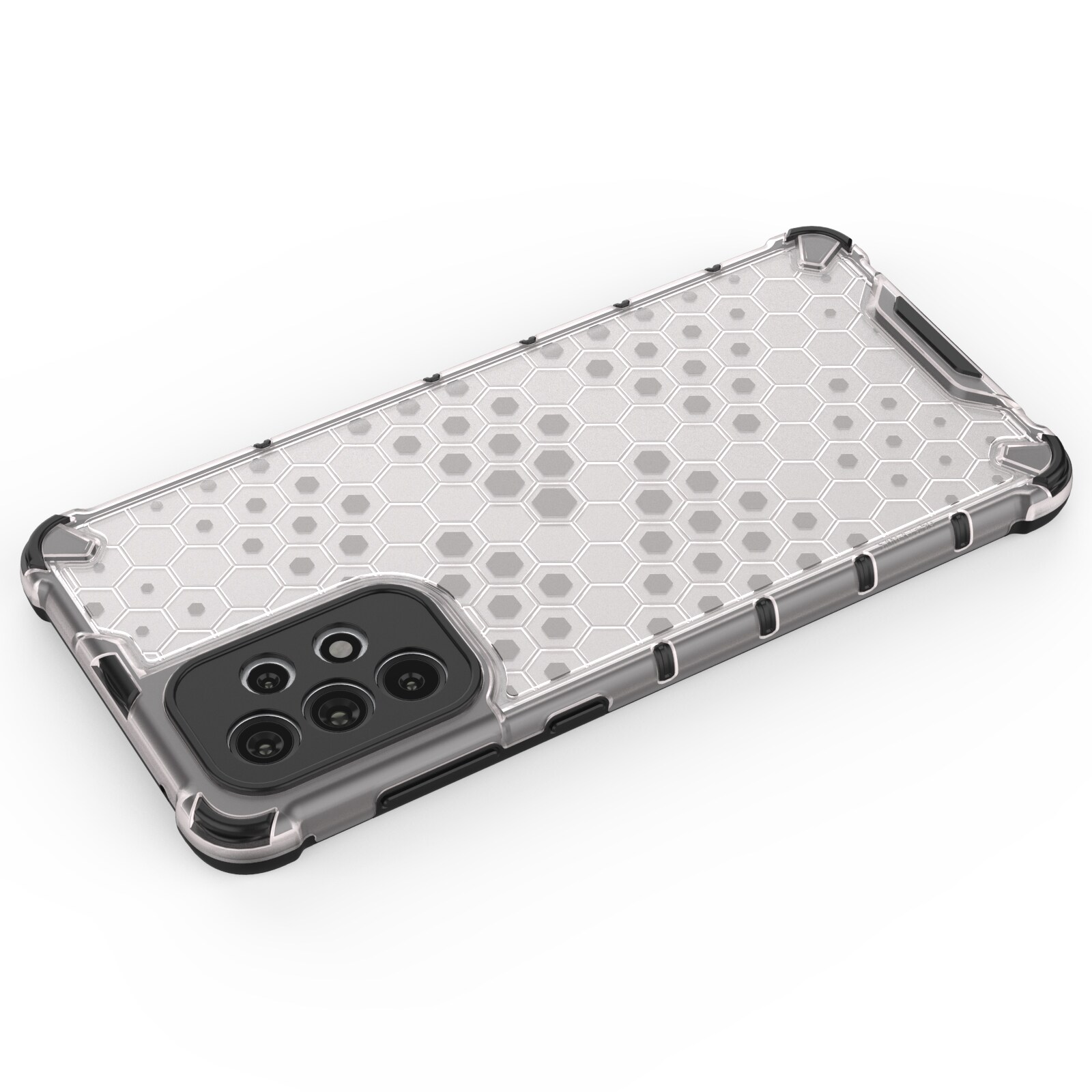Honeycomb tapauksessa panssaroitu kansi geelirunko Samsung Galaxy A73 sininen
