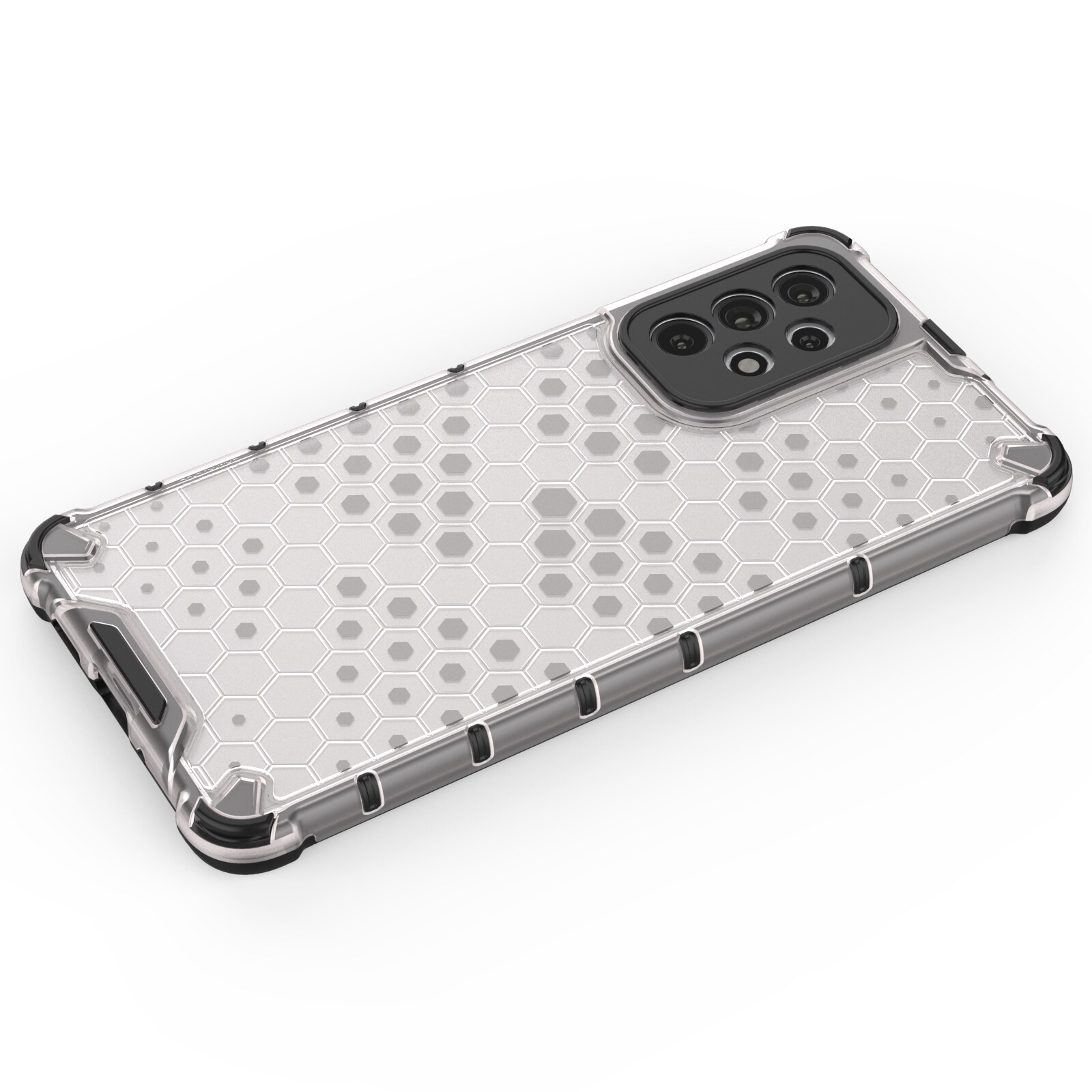 Honeycomb tapauksessa panssaroitu kansi geelirunko Samsung Galaxy A73 sininen