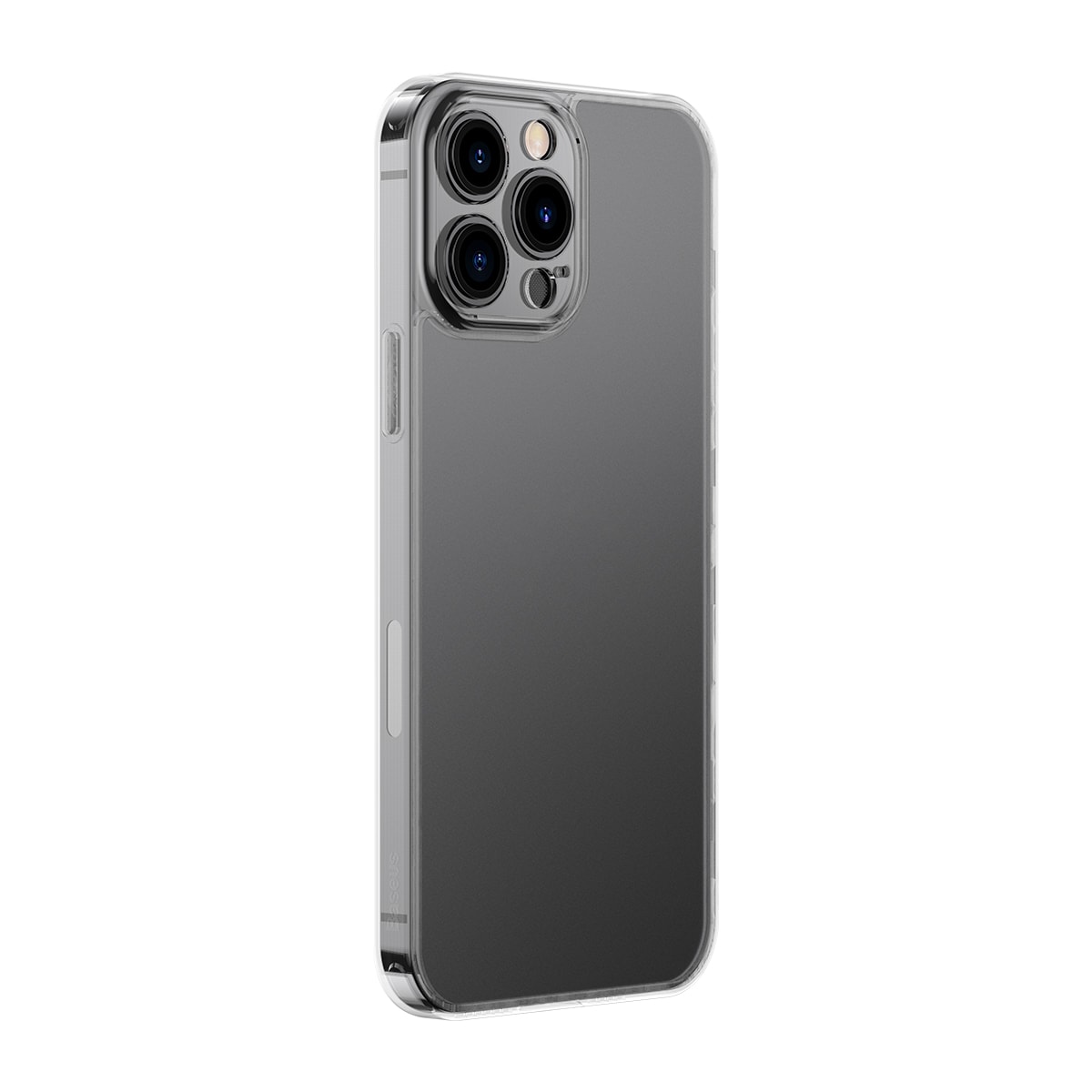 Baseus Himmeä lasi kotelo kansi iPhone 13 Pro Max Kova kansi geelikehyksellä läpinäkyvä (ARWS000802)