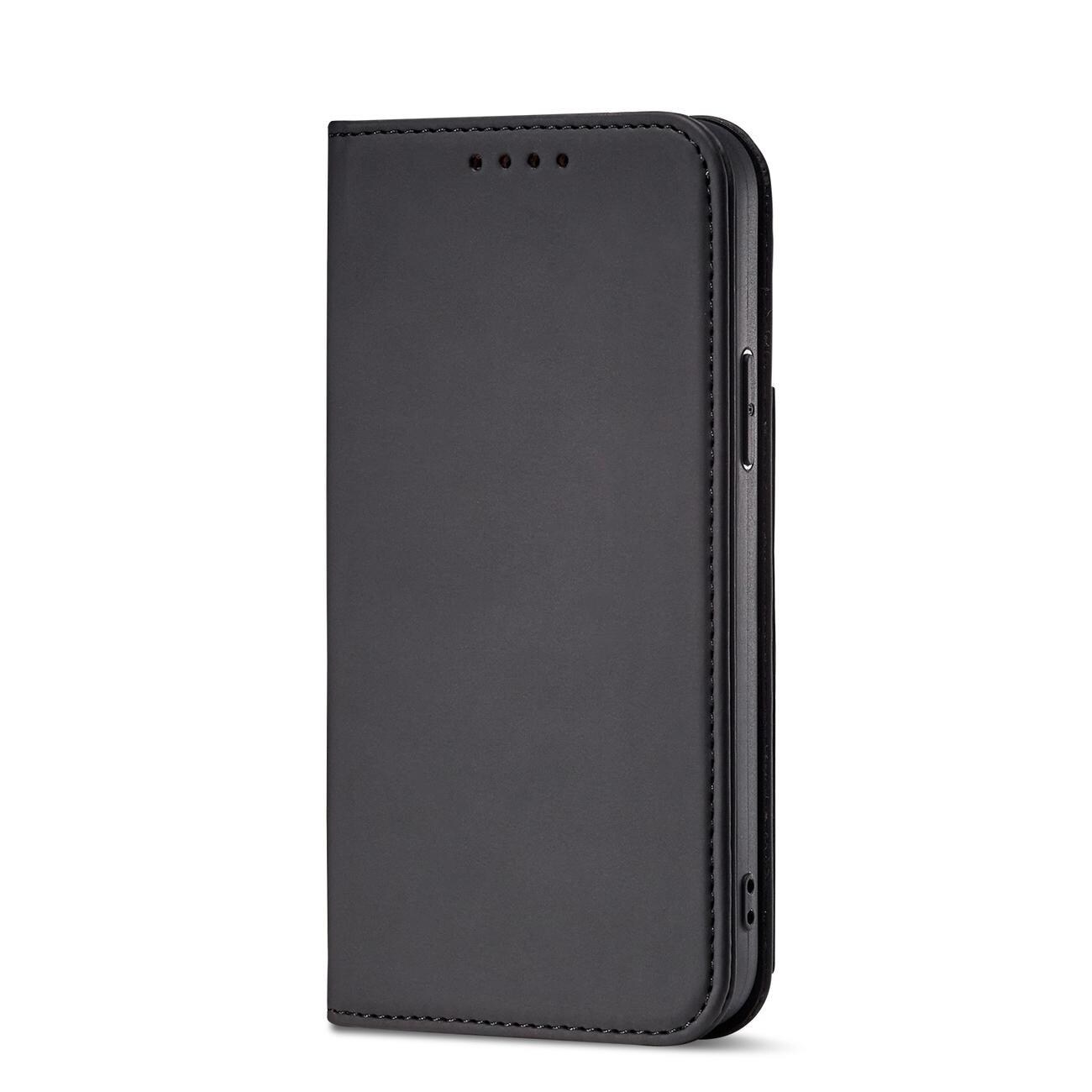 Magnet Korttikotelo iPhone 13 Pro Max Korttikotelo Kortti Lompakko Kortinhaltija Musta