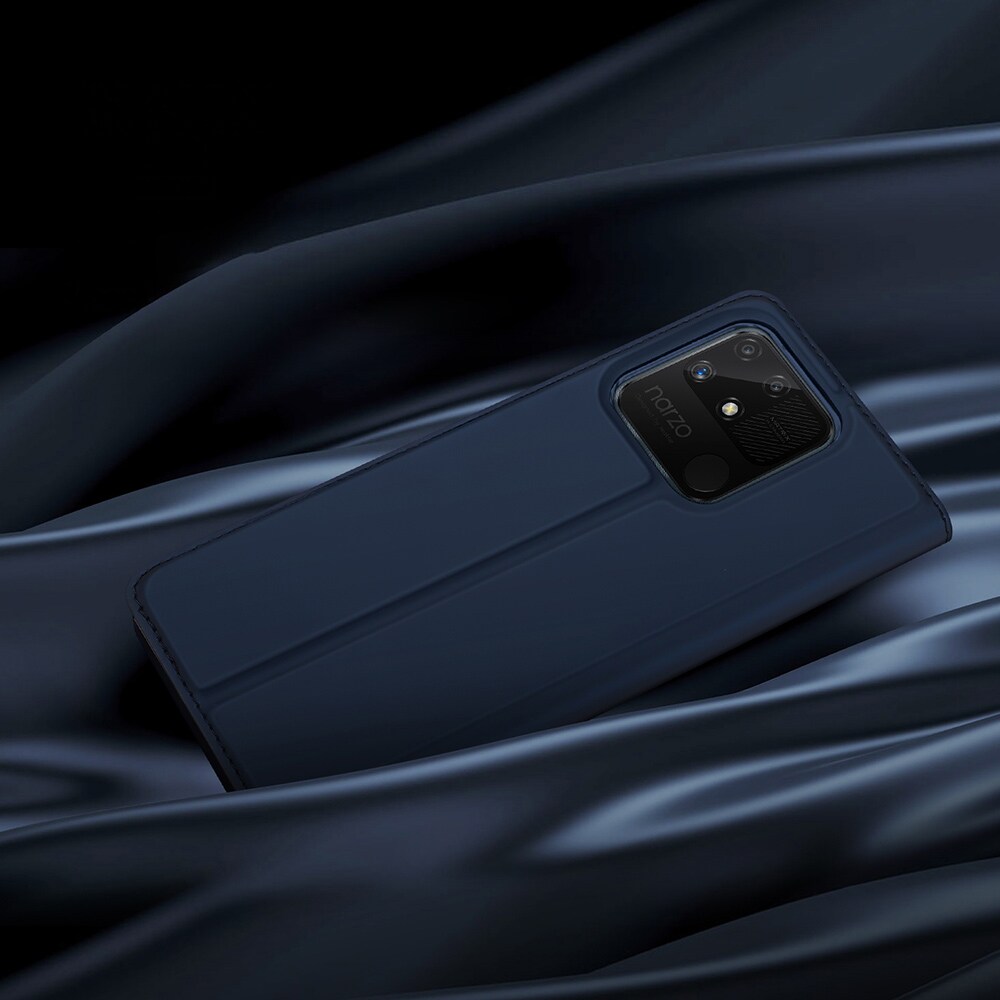 Dux Ducis Skin Pro Holsterin suojus läpällä Realme Narzo 50A musta