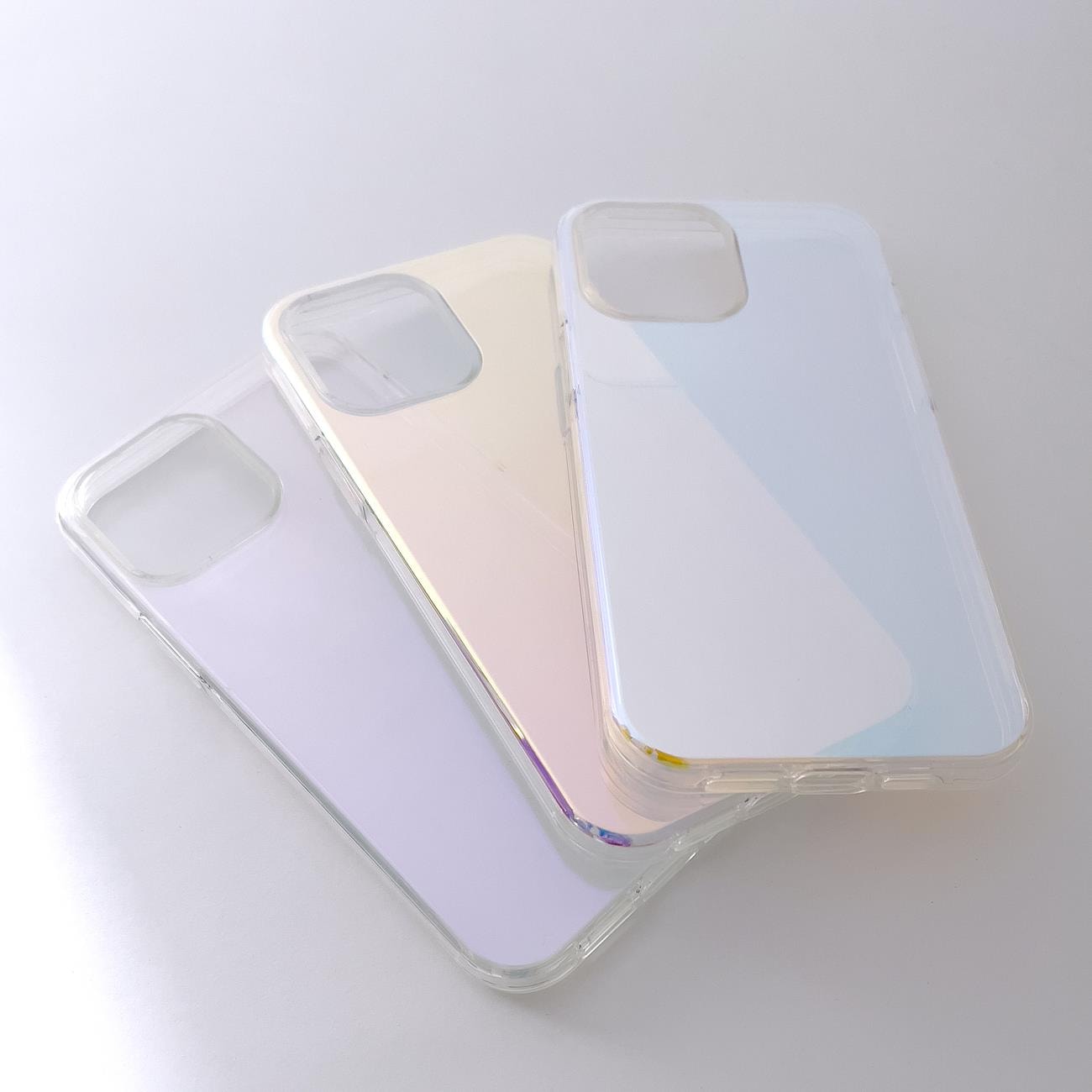 Aurora Kotelo Kotelo iPhone 12 Neon Gel sininen kansi