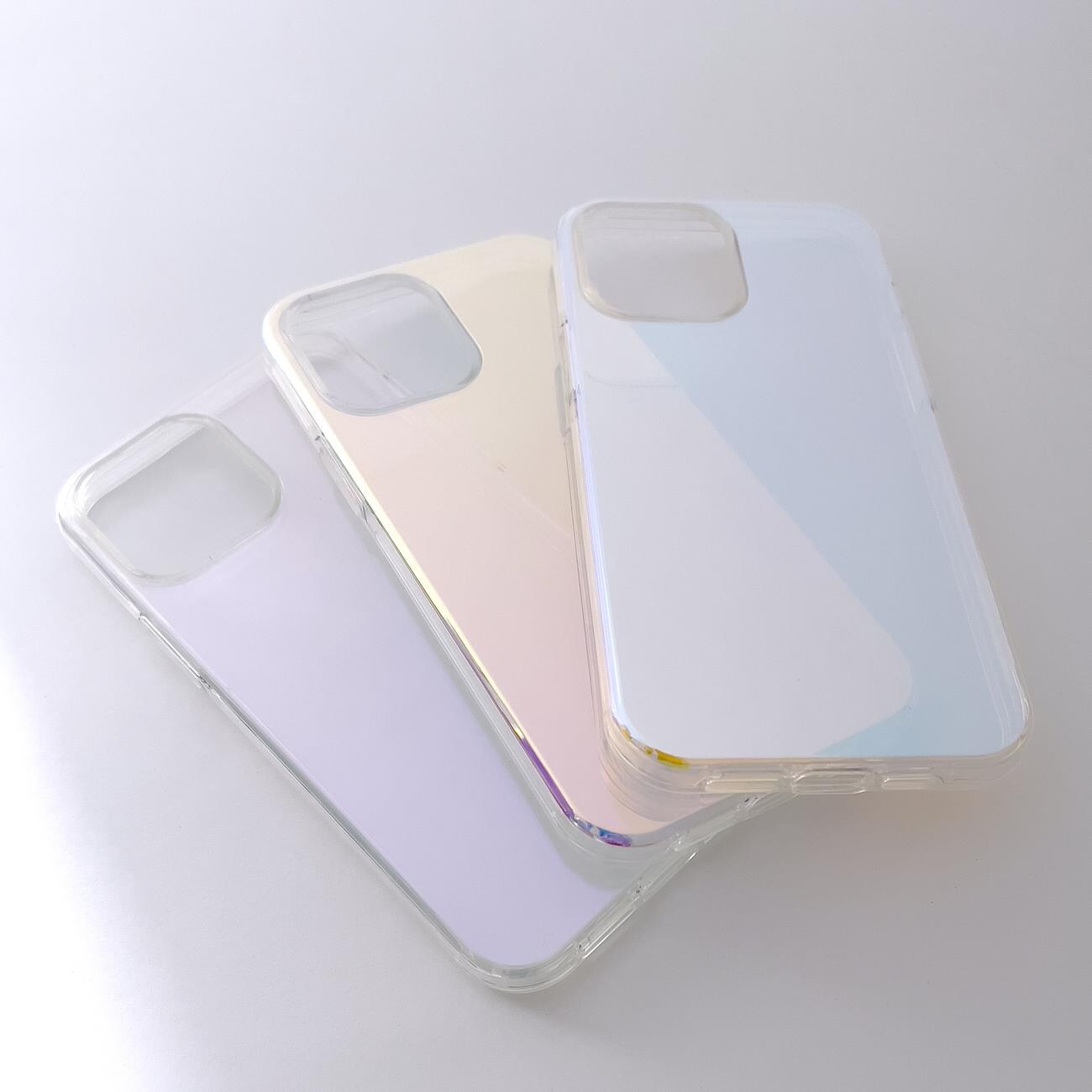 Aurora Kotelo Kotelo iPhone 12 Pro Max Neon Gel Cover Violetti