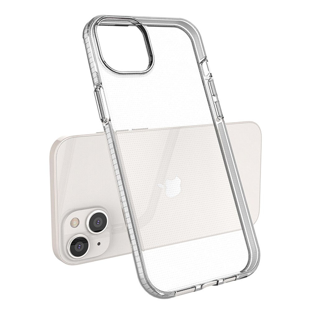 Spring Case tapauksessa iPhone 14 Plus silikoni tapauksessa kehys vaaleanpunainen vaaleanpunainen