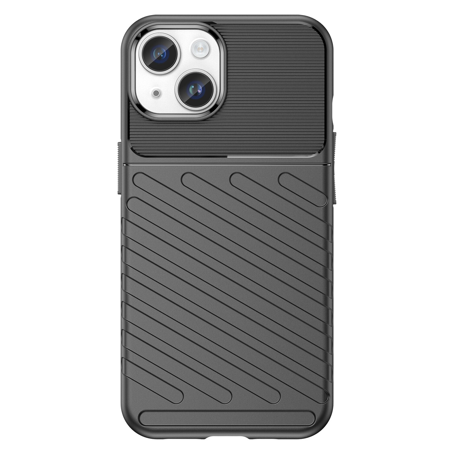Thunder Case iPhone 14 Plus panssaroitu kotelo musta