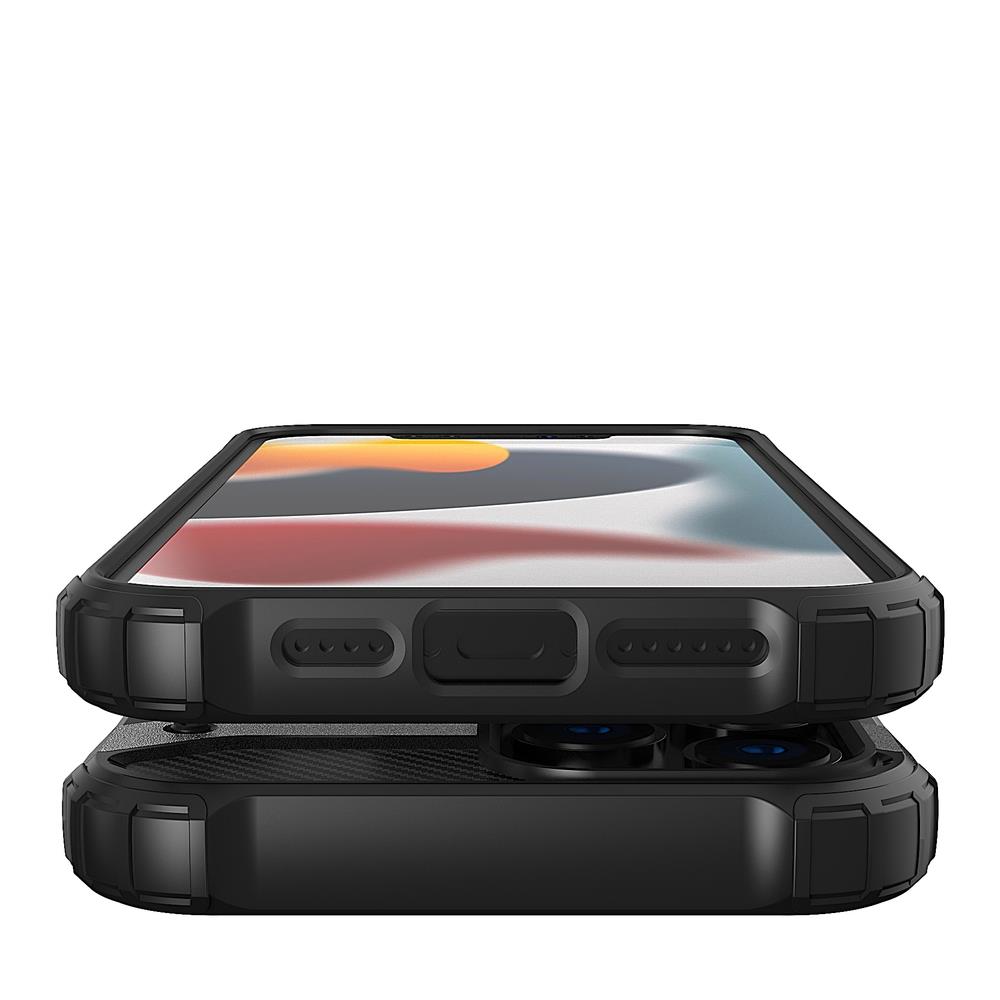 Hybrid Armor kotelo iPhone 14 Pro panssaroitu hybridikotelo musta