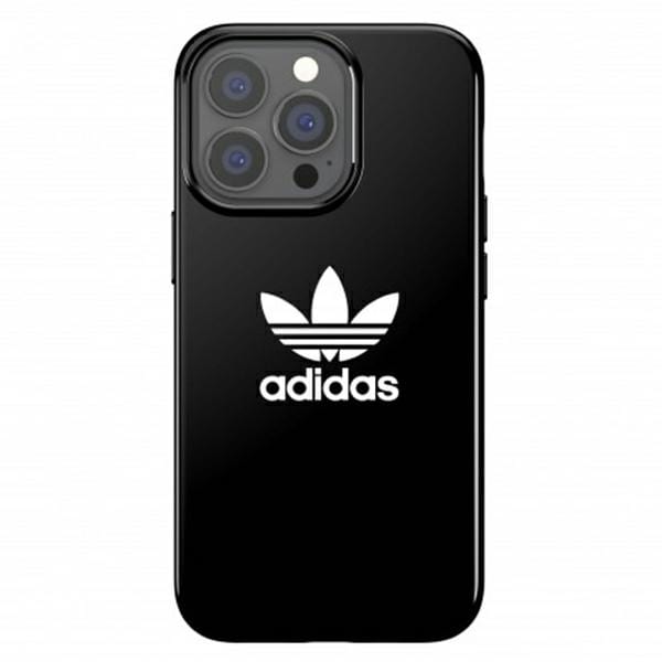 Adidas tai SnapCase Trefoil tapauksessa iPhone 13 Pro Max - musta - musta