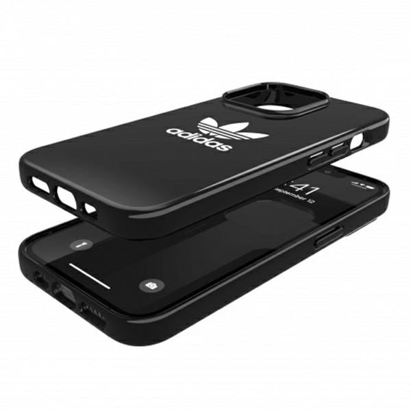 Adidas tai SnapCase Trefoil tapauksessa iPhone 13 Pro Max - musta - musta