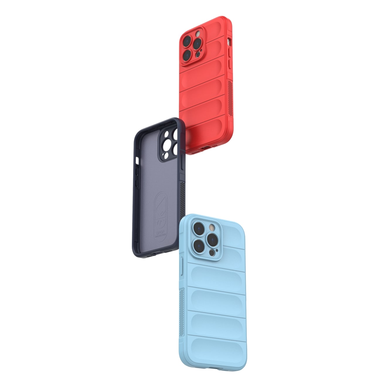 Magic Shield Kotelo iPhone 13 Pro joustava panssaroitu kansi musta