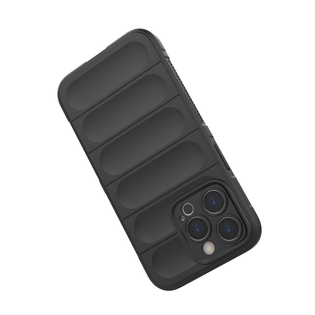 Magic Shield Kotelo iPhone 13 Pro joustava panssaroitu kansi musta