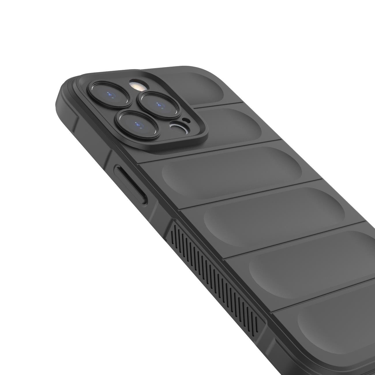 Magic Shield Kotelo iPhone 13 Pro Max joustava panssaroitu tummansininen