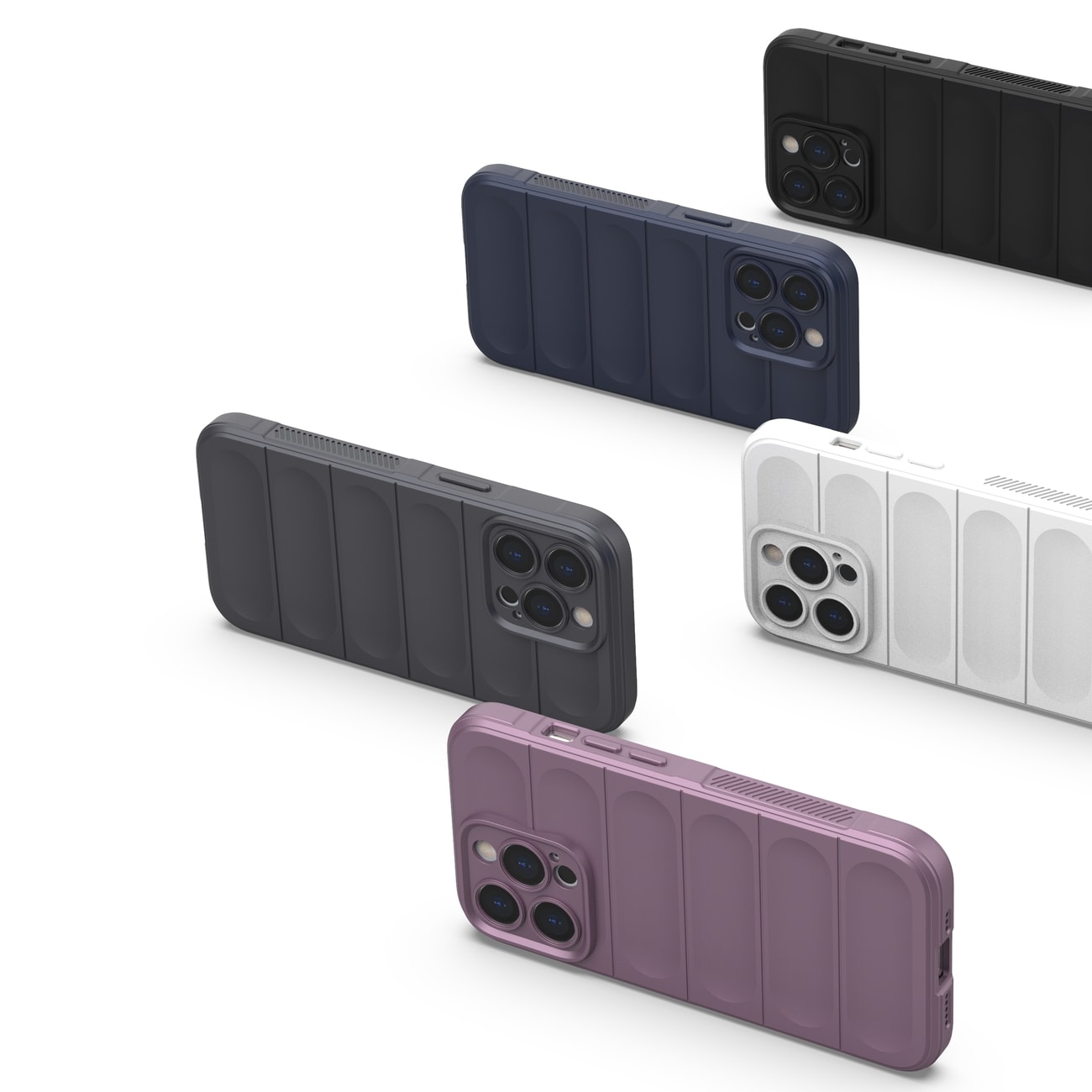 Magic Shield Kotelo iPhone 13 Pro joustava panssaroitu kansi tummansininen tummansininen