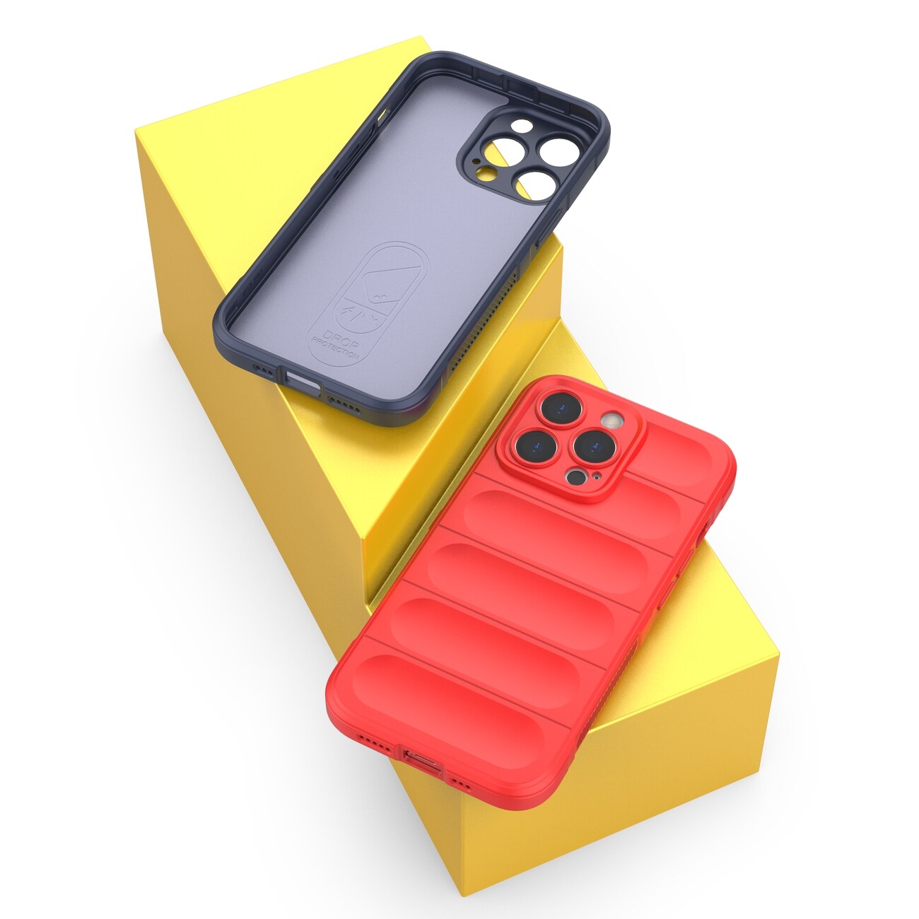Magic Shield Kotelo iPhone 13 Pro joustava panssaroitu kansi tummansininen tummansininen