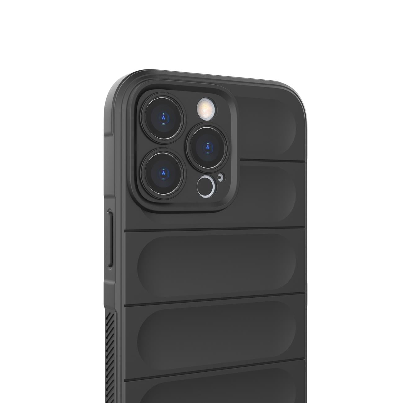 Magic Shield Kotelo iPhone 13 Pro Max joustava panssaroitu kansi punainen