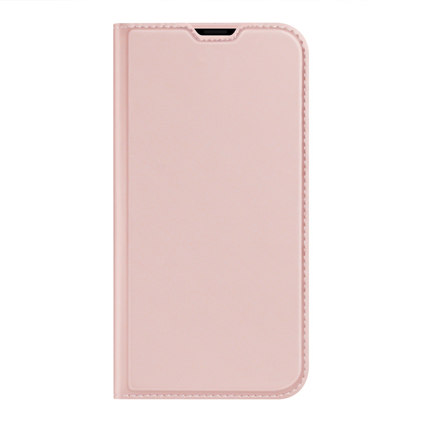 Dux Ducis Skin Pro Holster Flip Cover for iPhone 14 Plus vaaleanpunainen