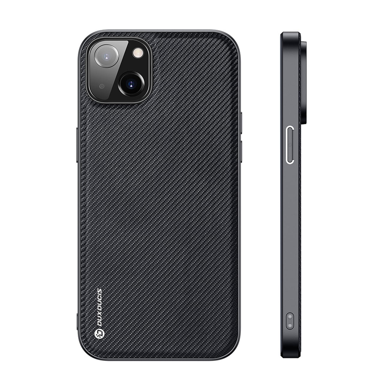 Dux Ducis Fino tapauksessa kansi iPhone 14 Plus sininen nylon