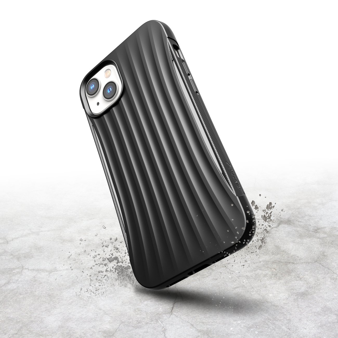 Raptic X-Doria Clutch Case iPhone 14 takakansi musta