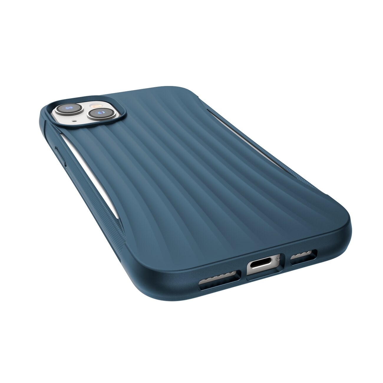 Raptic X-Doria Clutch Case iPhone 14 takakansi sininen