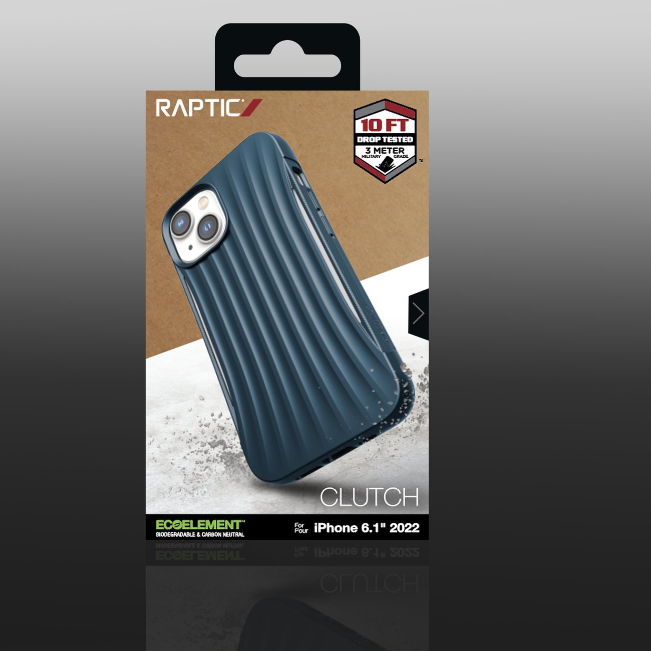 Raptic X-Doria Clutch Case iPhone 14 takakansi sininen
