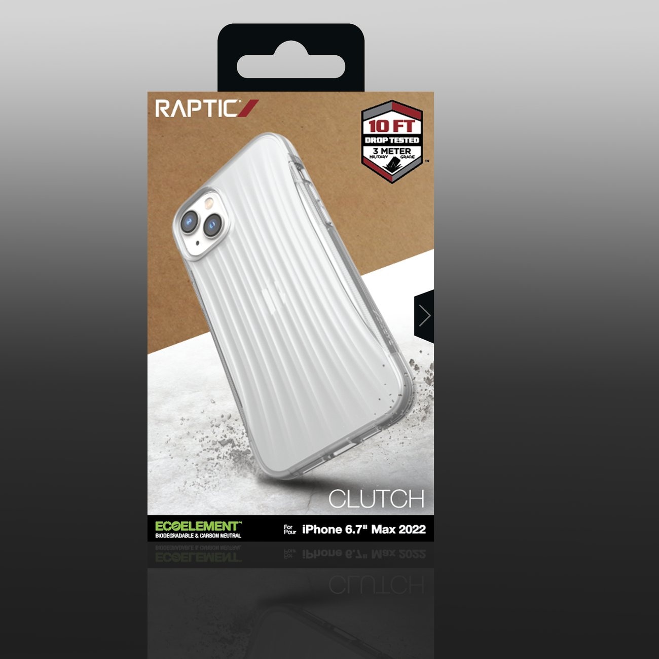 Raptic X-Doria Clutch Case iPhone 14 Plus takakansi läpinäkyvä läpinäkyvä