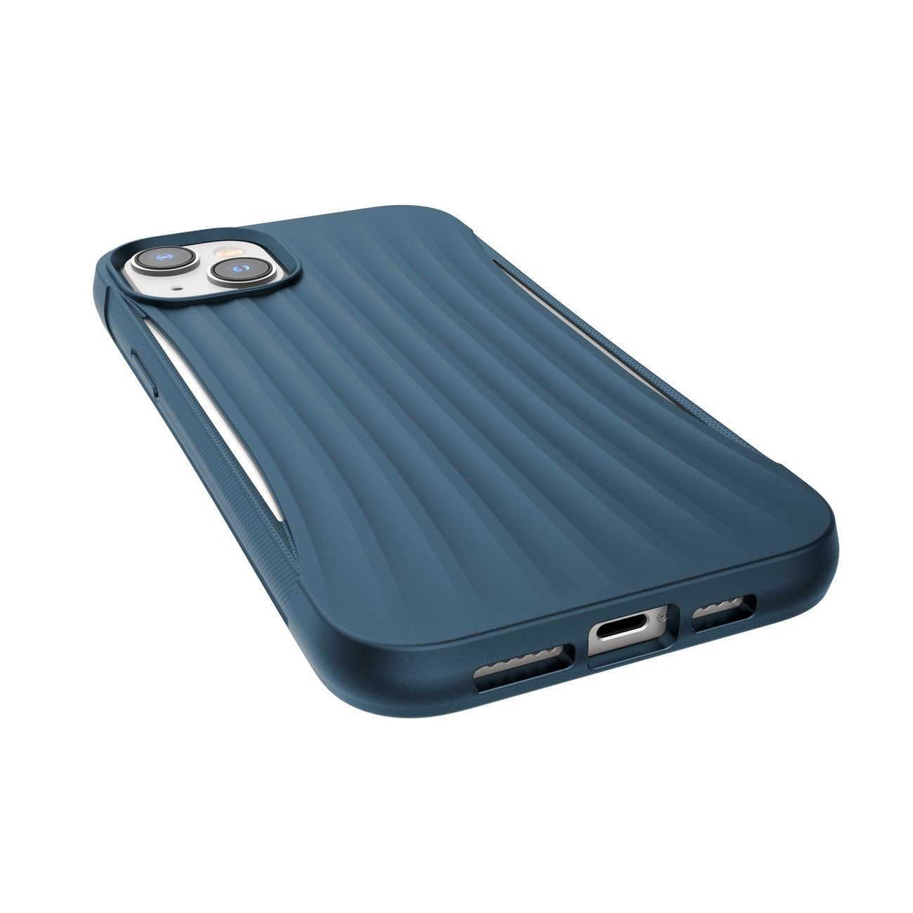 Raptic X-Doria Clutch Case iPhone 14 Plus takakansi sininen