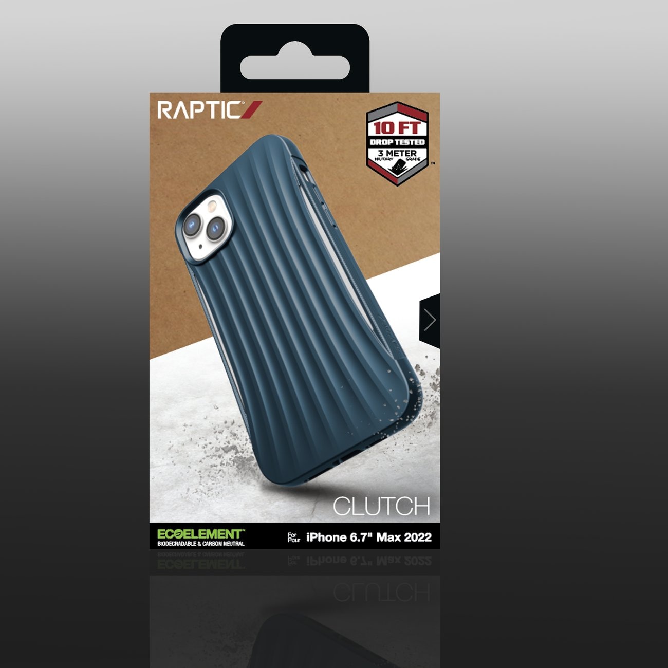 Raptic X-Doria Clutch Case iPhone 14 Plus takakansi sininen