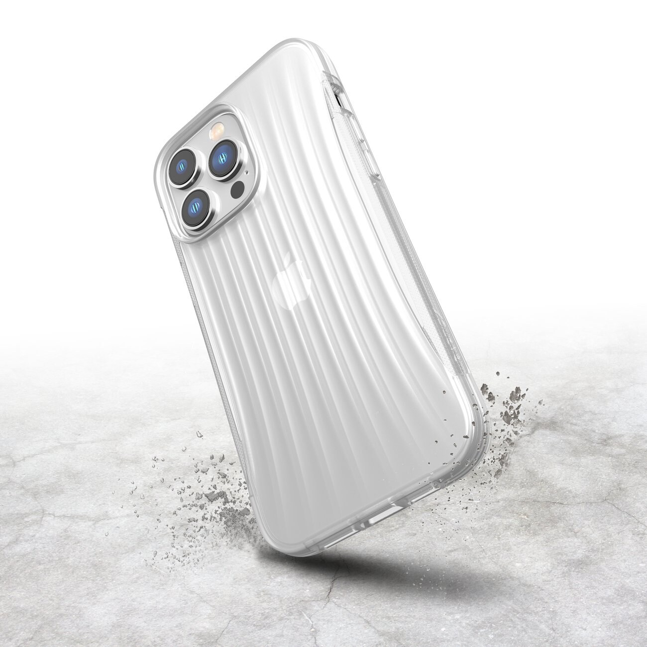 Raptic X-Doria Clutch Case iPhone 14 Pro takakansi läpinäkyvästi