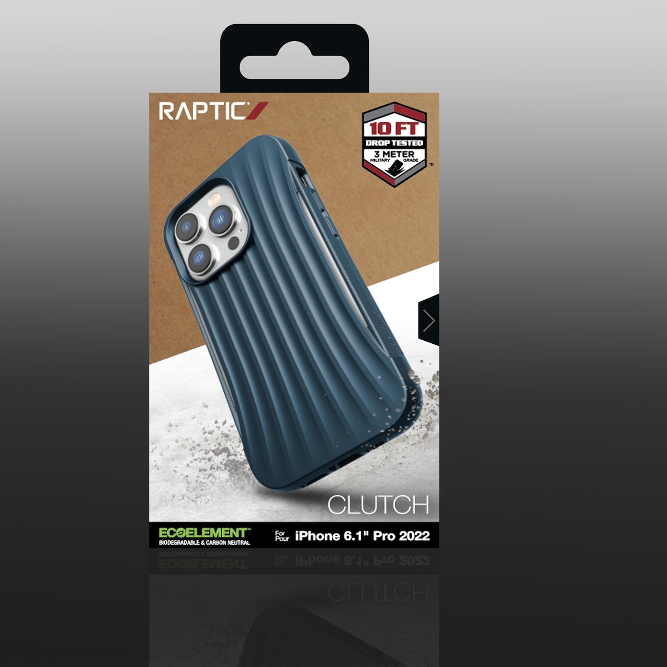 Raptic X-Doria Clutch Case iPhone 14 Pro takakansi sininen