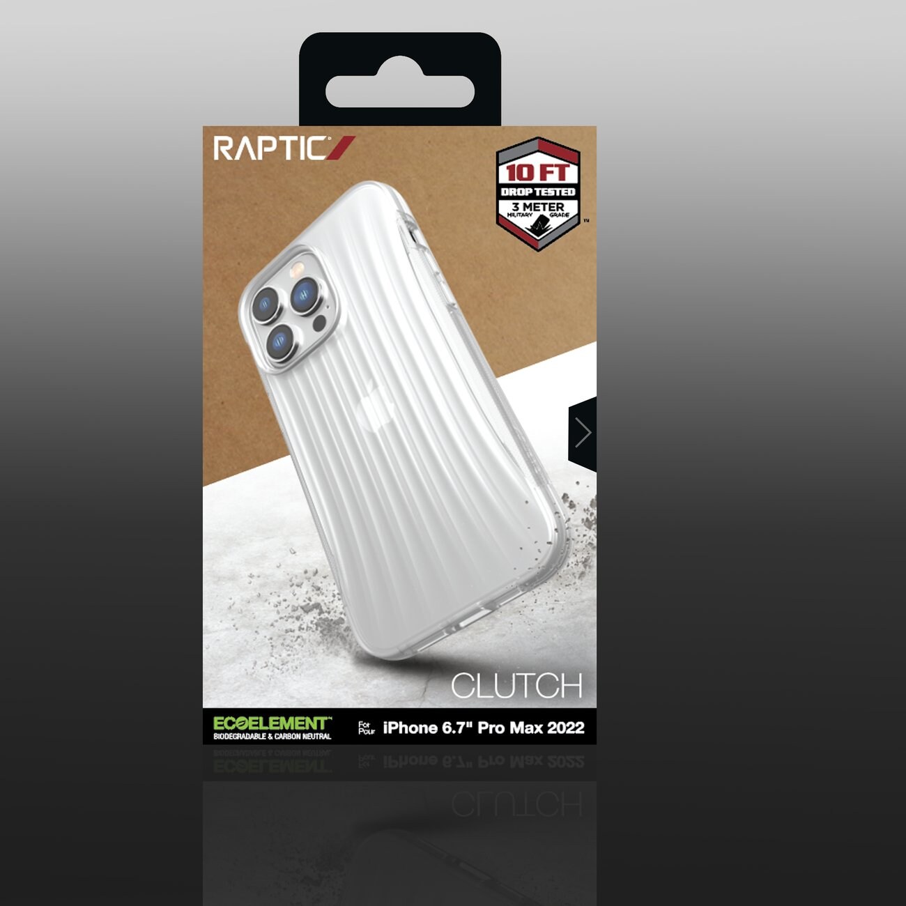 Raptic X-Doria Clutch Case iPhone 14 Pro Max takakansi kirkas