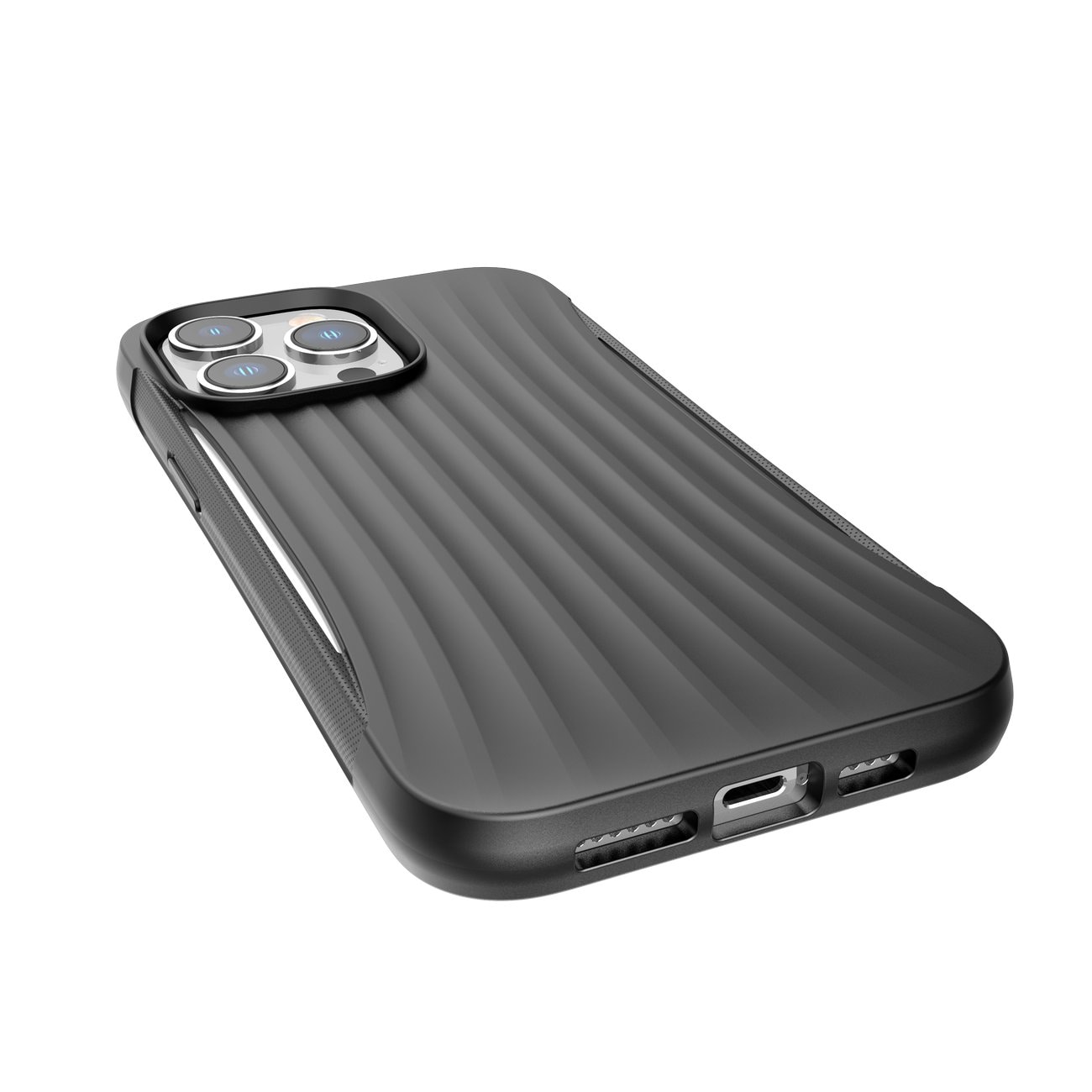 Raptic X-Doria Clutch Case iPhone 14 Pro Max takakansi musta