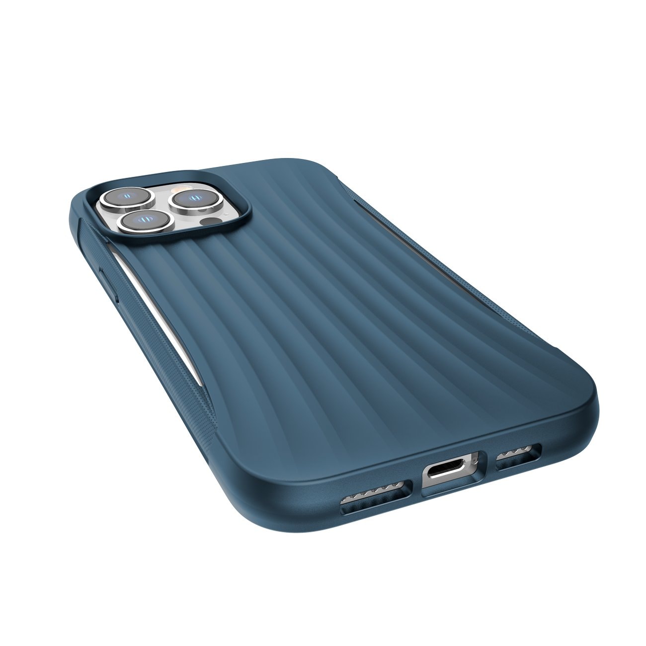 Raptic X-Doria Clutch Case iPhone 14 Pro Max takakansi sininen