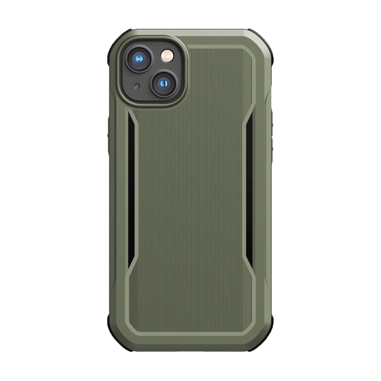 Raptic X-Doria Fort Case iPhone 14 Plus MagSafe panssaroitu suojus vihreä