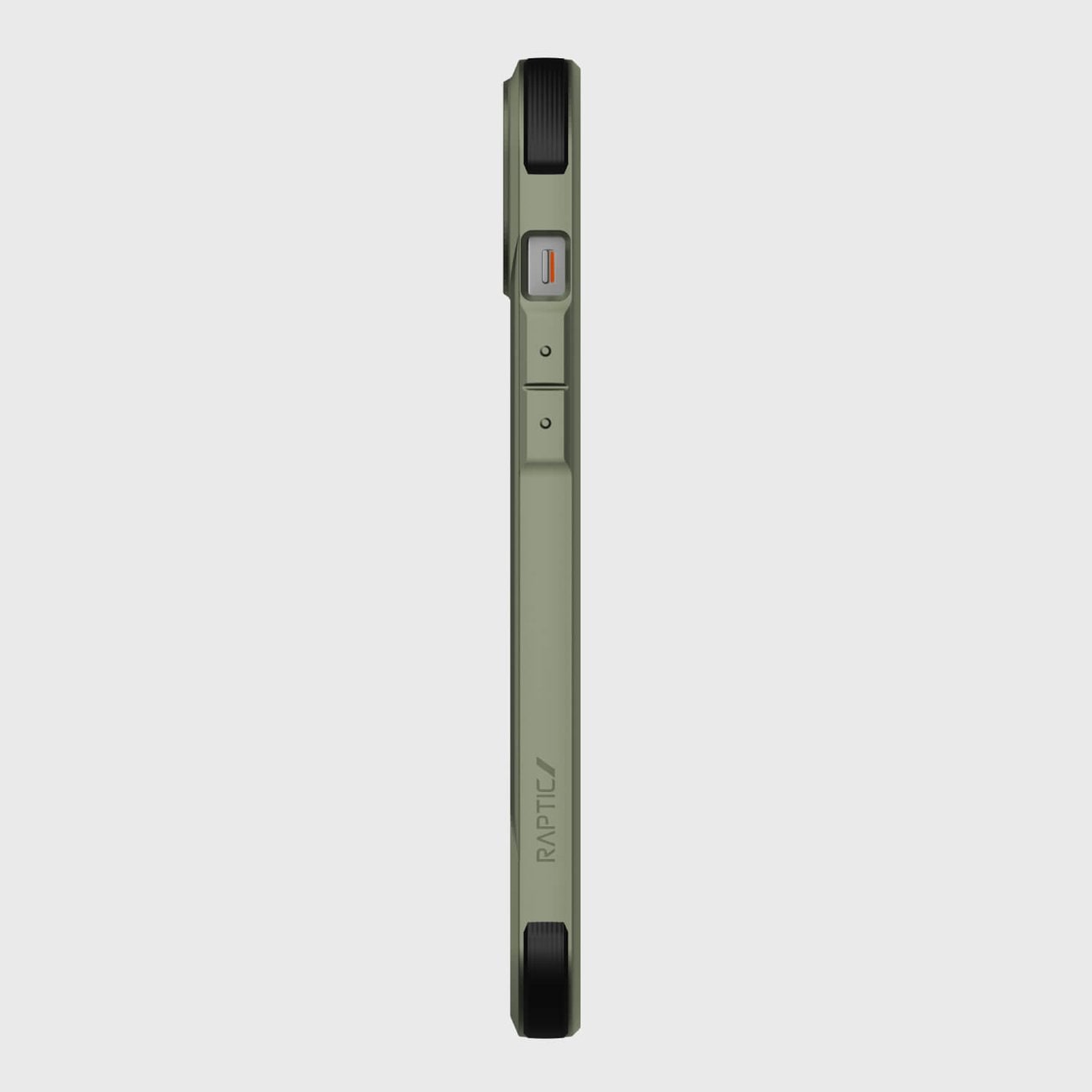 Raptic X-Doria Fort Case iPhone 14 Plus MagSafe panssaroitu suojus vihreä