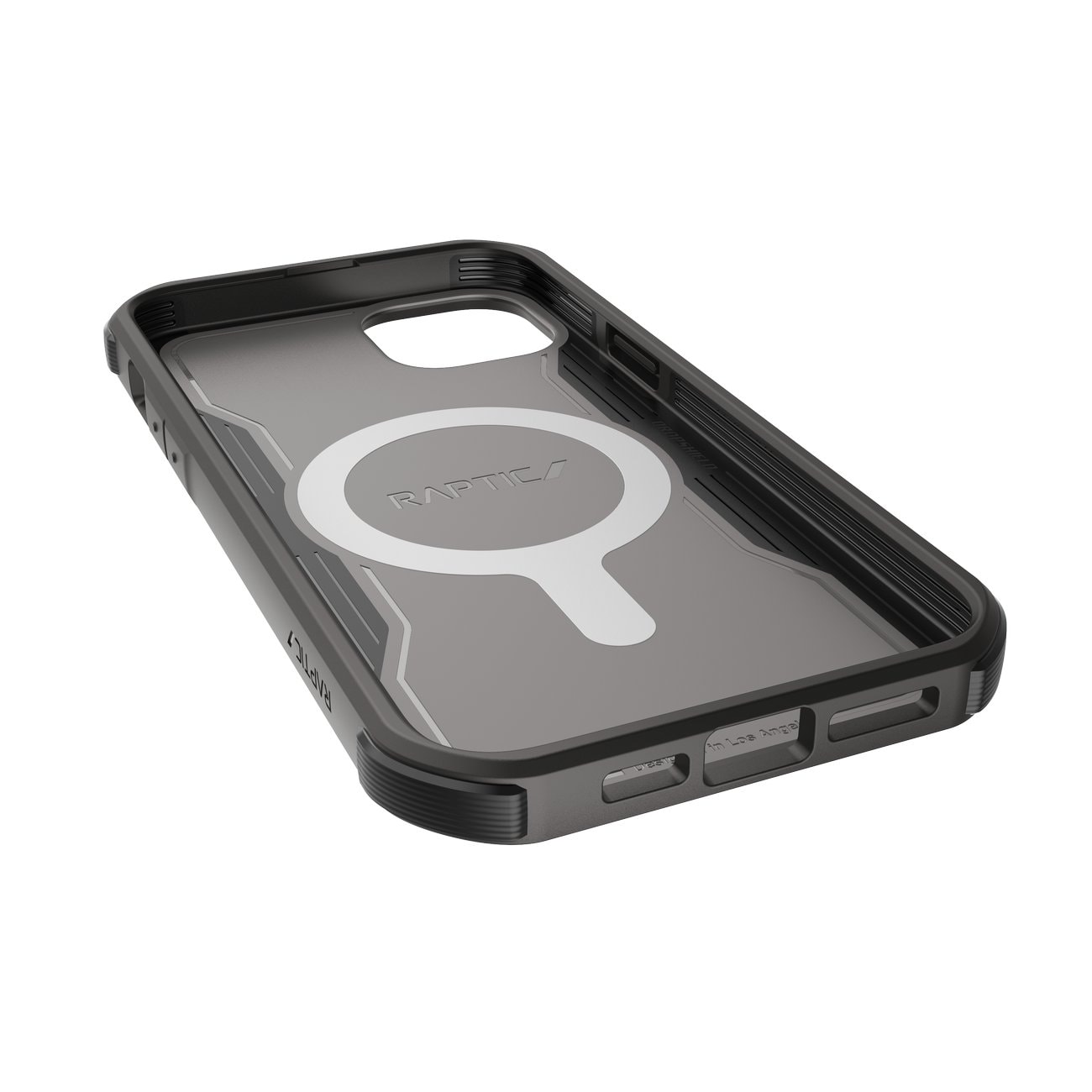 Raptic X-Doria Fort Case iPhone 14 Plus MagSafe panssaroitu kansi musta