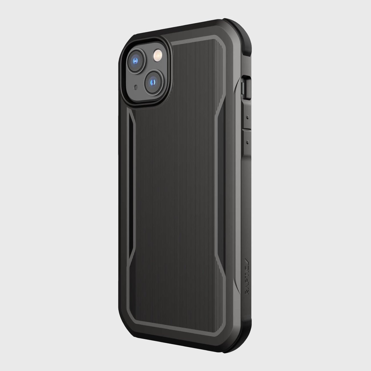 Raptic X-Doria Fort Case iPhone 14 Plus MagSafe panssaroitu kansi musta