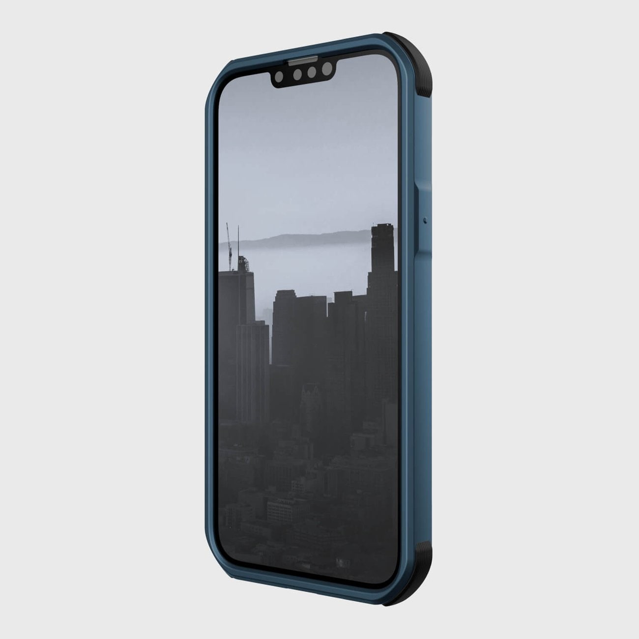 Raptic X-Doria Fort Case iPhone 14 Plus MagSafe panssaroidulla sinisellä kannella varustettuna
